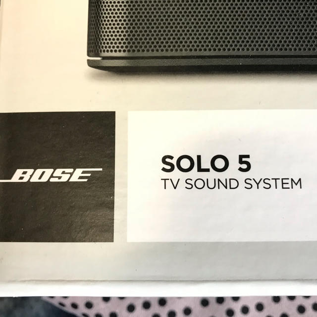 【BOSE スピーカー】TV Sound System