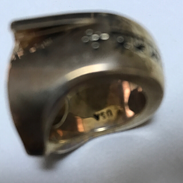 TENDERLOIN(テンダーロイン)のTenderloin gold diamond ring メンズのアクセサリー(リング(指輪))の商品写真