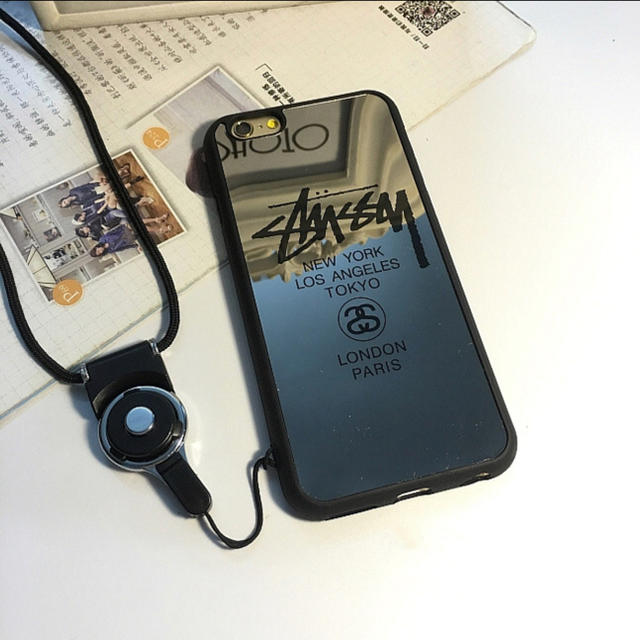 docomoスマートフォンカバー / stussy iPhoneケースの通販 by 優奈's shop｜ラクマ