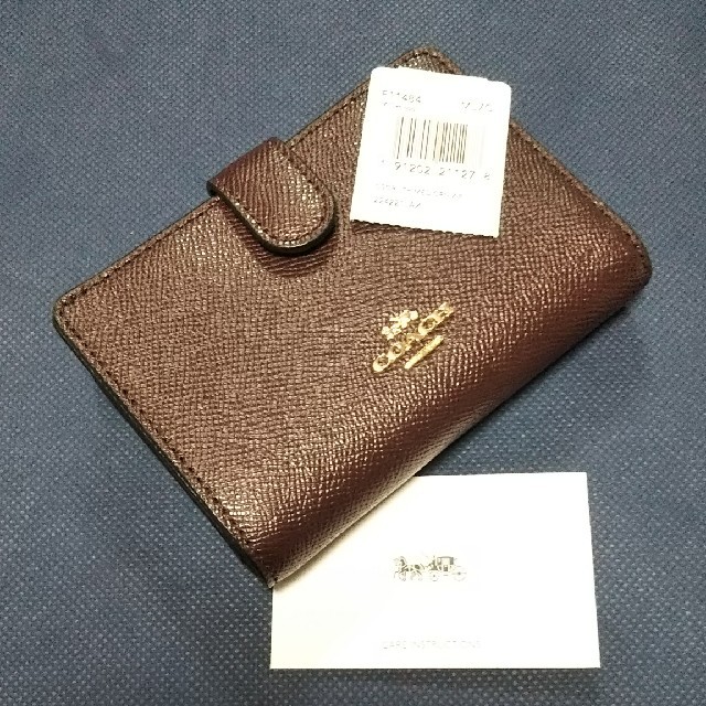 【新品】コーチ COACH 二つ折り財布  F11484