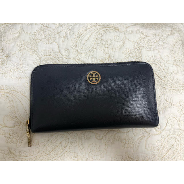 Tory Burch(トリーバーチ)のトリーバーチ 長財布 ネイビー メンズのファッション小物(長財布)の商品写真