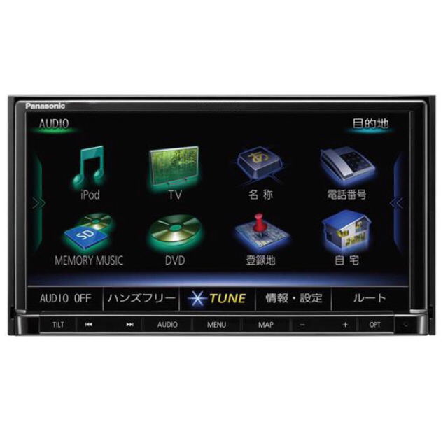Panasonic - スズキ純正 7インチ 一体型フルセグ カーナビ 99000 Panasonic - スズキ純正 7インチ 一体型フルセグ カーナビ 99000