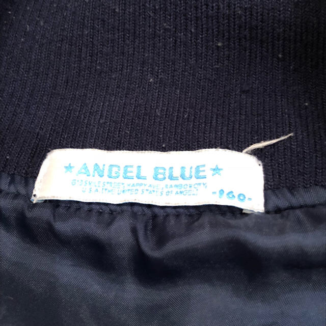 angelblue(エンジェルブルー)のANGEL BLUE ブルゾン ネイビー 160 キッズ/ベビー/マタニティのキッズ服女の子用(90cm~)(ジャケット/上着)の商品写真