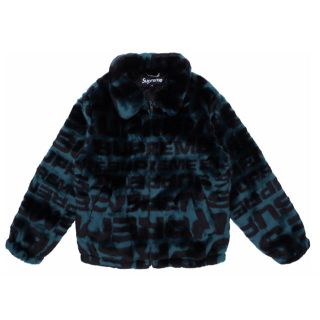 シュプリーム(Supreme)のSupreme Faux Fur Repeater Bomber teal(その他)