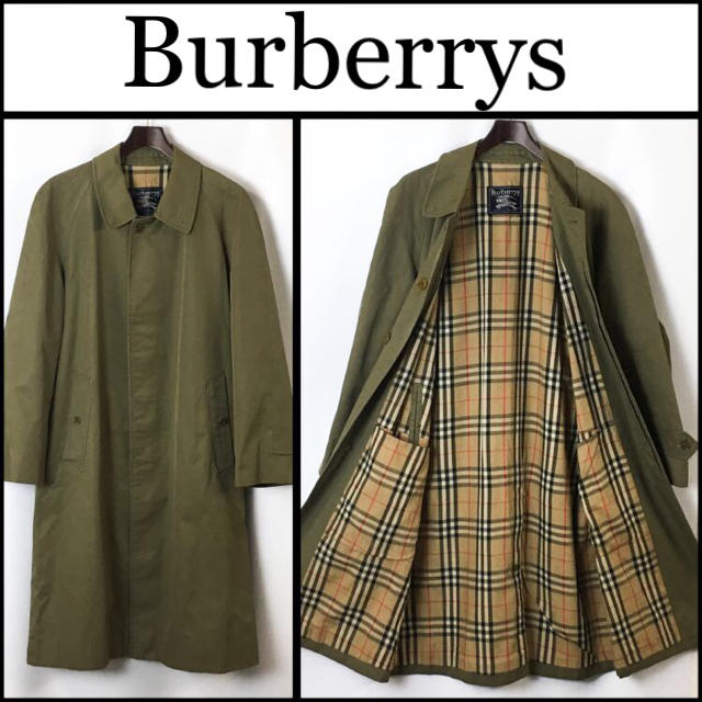 BURBERRY(バーバリー)の90年代 Burberrys プローサム ステンカラーコート 裏地ノバチェック メンズのジャケット/アウター(ステンカラーコート)の商品写真