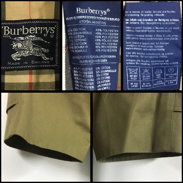 BURBERRY(バーバリー)の90年代 Burberrys プローサム ステンカラーコート 裏地ノバチェック メンズのジャケット/アウター(ステンカラーコート)の商品写真