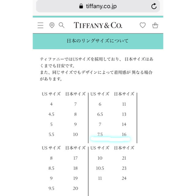Tiffany & Co.(ティファニー)のティファニー バンブーリング レディースのアクセサリー(リング(指輪))の商品写真