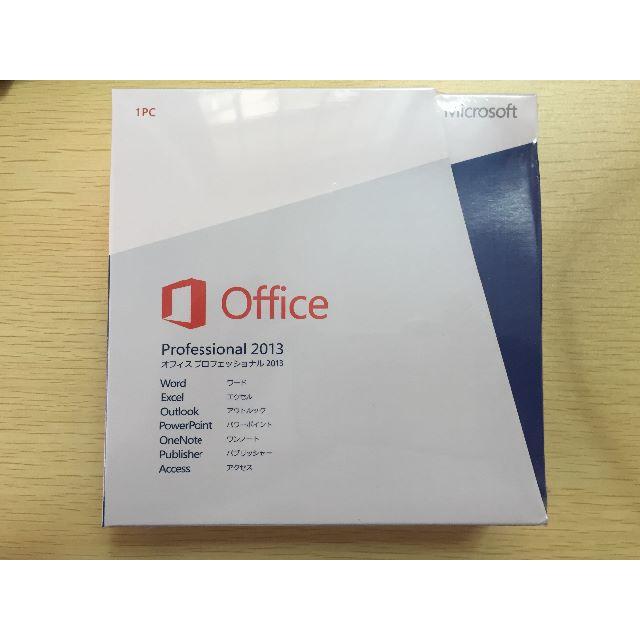 Microsoft Office 2013 Professional04日本語版 スマホ/家電/カメラのPC/タブレット(その他)の商品写真