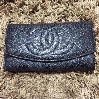 シャネル(CHANEL)のCHANEL♡長財布 キャビアスキン (財布)