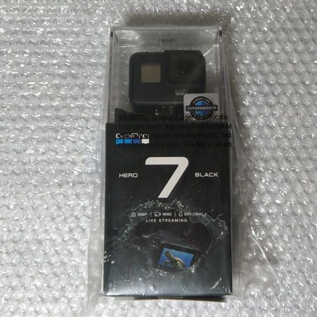 GoPro(ゴープロ)のご予約済みセットセット新品GoPro HERO7 Black 納品書付 スマホ/家電/カメラのカメラ(その他)の商品写真