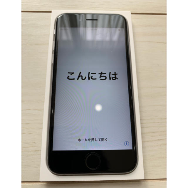 iPhone 6s Space Gray 64GB バッテリー交換済 simフリ