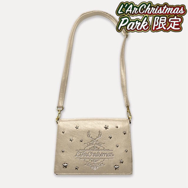 L'Arc～en～Ciel(ラルクアンシエル)のショルダーウォレット L'ArChristmas Park 限定カラー ラルクリ エンタメ/ホビーのタレントグッズ(ミュージシャン)の商品写真