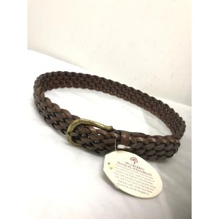 マルベリー(Mulberry)の【未使用保管品】マルベリー レザー ベルト  茶  タグ付き 0801-10-4(ベルト)