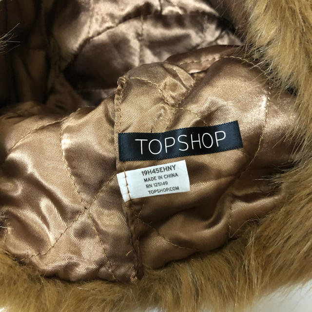 TOPSHOP(トップショップ)のTOPSHOP ファー帽子 レディースの帽子(ニット帽/ビーニー)の商品写真