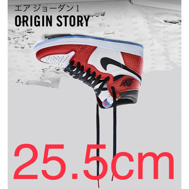 25.5cm snkrs air jordan 1 origin story