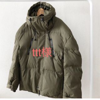 トゥデイフル(TODAYFUL)のtodayful hoodie down JK カーキ36(ダウンジャケット)