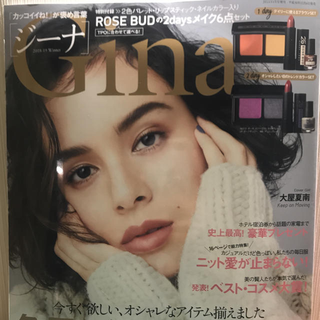 ROSE BUD(ローズバッド)のGina 今月号付録 メイクset 前回付録付き コスメ/美容のキット/セット(コフレ/メイクアップセット)の商品写真