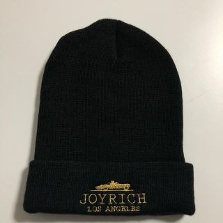 ジョイリッチ(JOYRICH)のJOYRICH ジョイリッチ ロゴニット帽 BLACK(ニット帽/ビーニー)