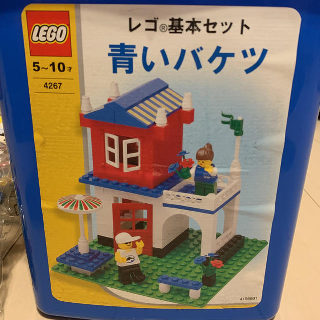 Lego(レゴ)のレゴ 青いバケツ4267 ＆ キャッスル6193 キッズ/ベビー/マタニティのおもちゃ(積み木/ブロック)の商品写真