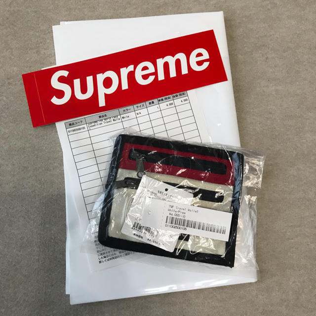 Supreme(シュプリーム)の Supreme north face Travel Wallet White  メンズのファッション小物(コインケース/小銭入れ)の商品写真