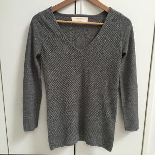 ザラ(ZARA)のシルバーグレーラメニット♡(ニット/セーター)