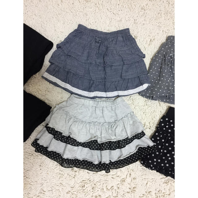 kumikyoku（組曲）(クミキョク)のスカートセット 120 組曲 キッズ/ベビー/マタニティのキッズ服女の子用(90cm~)(スカート)の商品写真