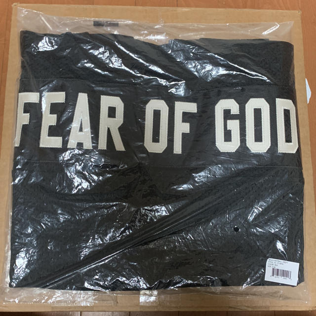 Fear of God Mesh Football Jersey S/M 黒