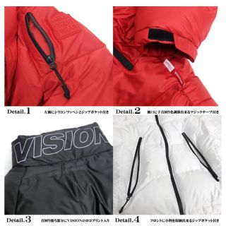 ヴィジョン ストリート ウェア(VISION STREET WEAR)のvison street wear(ダウンジャケット)