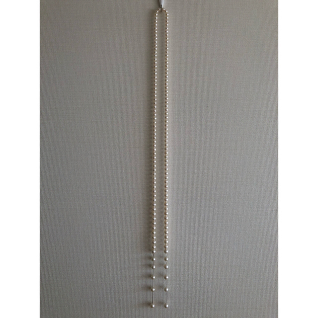 TASAKI(タサキ)のタサキ  TASAKI  8.8～7.5mm  ロープロングラリエット  希少 ハンドメイドのアクセサリー(ネックレス)の商品写真