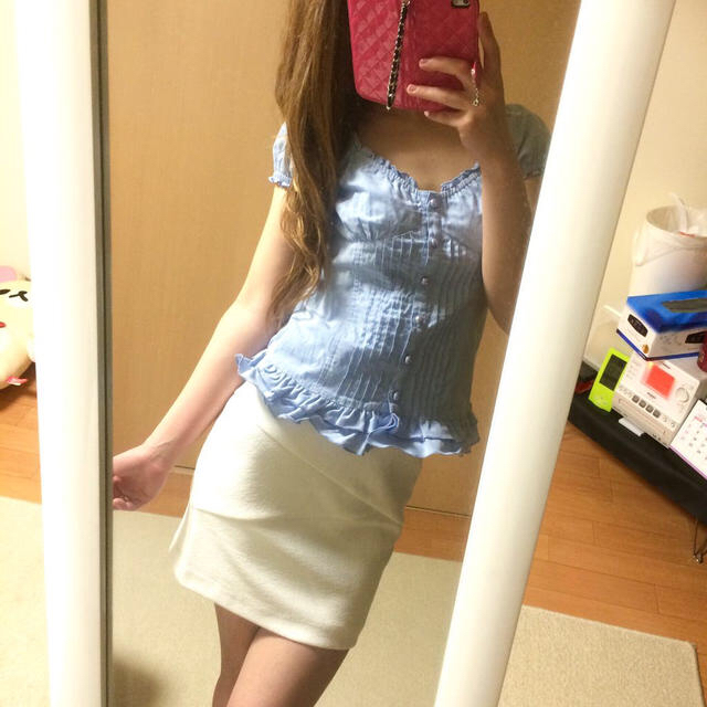 CECIL McBEE(セシルマクビー)のCECIL McBEE♡ショートトップス レディースのトップス(カットソー(半袖/袖なし))の商品写真