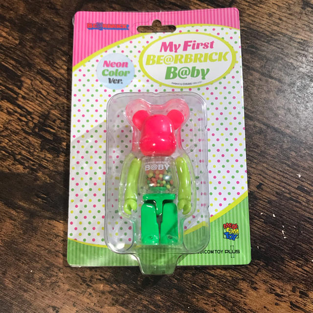 MEDICOM TOY(メディコムトイ)のMY FIRST BE@RBRICK B@BY NEON Ver エンタメ/ホビーのフィギュア(その他)の商品写真