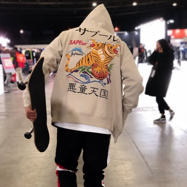 SAPEur販売数最小のZIPUP Hoodie☆悪童天国☆サプール パーカーの通販