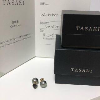 TASAKI - タサキ TASAKI リファインドリベリオンピアス 黒蝶×ブラック