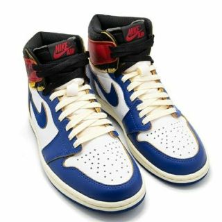 ナイキ(NIKE)の26.5 union jordan blue ユニオン ジョーダン 青(スニーカー)