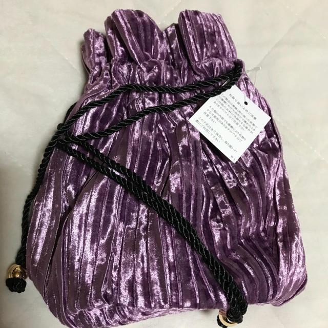 heather(ヘザー)の新品!heather✩ﾌﾟﾘｰﾂﾍﾞﾛｱ巾着✩ レディースのバッグ(その他)の商品写真