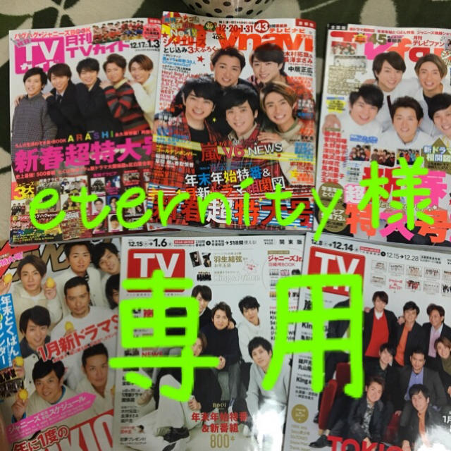 テレビ誌切り抜き エンタメ/ホビーの雑誌(アート/エンタメ/ホビー)の商品写真