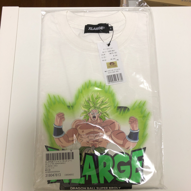 XLARGE(エクストララージ)のドラゴンボール S/S TEE SUPER BROLY メンズのトップス(Tシャツ/カットソー(半袖/袖なし))の商品写真