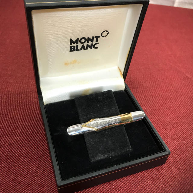 MONTBLANC - シルバー925 MONT BLANC モンブラン ネクタイピン 正規品の通販 by 繋物語 プロフィール必読お願い致し