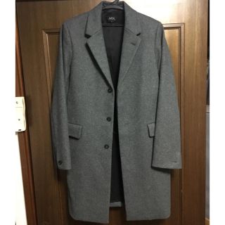 APC(A.P.C) グレー チェスターコート(メンズ)の通販 6点