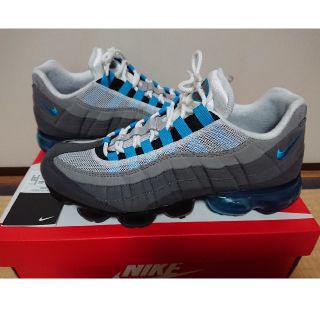 ナイキ(NIKE)の美品26.5cm air vapormax 95 ターコイズ(スニーカー)