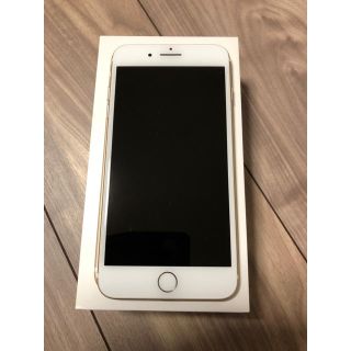 アイフォーン(iPhone)の美品 iPhone7 puls 128GB ゴールド SIMフリー(スマートフォン本体)