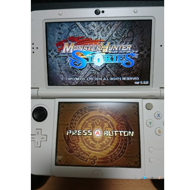 ニンテンドー3DS(ニンテンドー3DS)の3DS モンスターハンター ストーリーズ 中古 エンタメ/ホビーのゲームソフト/ゲーム機本体(携帯用ゲームソフト)の商品写真