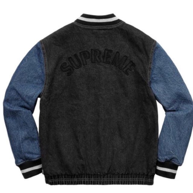 Supreme(シュプリーム)のSupreme Denim Varsity Jacket メンズのジャケット/アウター(Gジャン/デニムジャケット)の商品写真