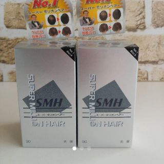 スーパーミリオンヘアー　ブラック　30g　2個(ヘアケア)