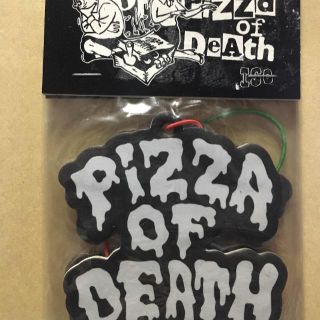 ハイスタンダード(HIGH!STANDARD)の  Pizza of death/ピザオブのエアフレッシュナー(ISO)ver(ミュージシャン)