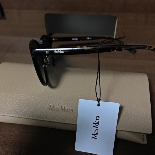 Max Mara(マックスマーラ)の新品 定価3万 Max Mara サングラス メガネ 正規品 限定 レディースのファッション小物(サングラス/メガネ)の商品写真