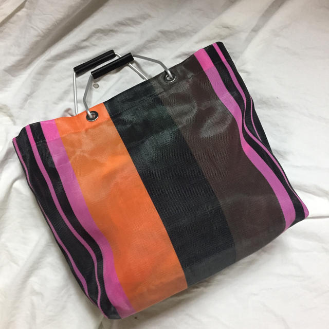 Marni(マルニ)のMARNI フラワーカフェパック マルチピンク レディースのバッグ(かごバッグ/ストローバッグ)の商品写真