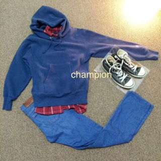 チャンピオン(Champion)のchampion ネイビー パーカー(パーカー)