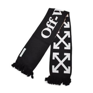 オフホワイト(OFF-WHITE)のoff-white オフホワイト マフラー 18aw  正規品(マフラー)