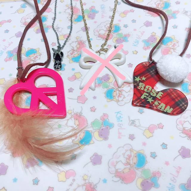 ROSE FANFAN(ローズファンファン)のお子様向け♡ネックレス レディースのアクセサリー(ネックレス)の商品写真